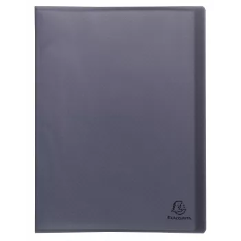 Exacompta Opak Display Book DIN A4 20 Sleeves Black 1 Piece