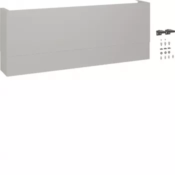 Hager FZ1300TB Teleskopinis kabelių valdymo skydelis, skirtas universZ, aukštis 350-680 mm, gylis 205 mm, metalo pilka spalva