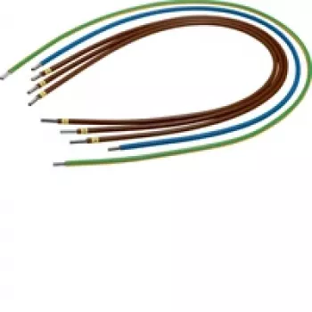 Hager Y892F Išeinantis kabelių diržas, Universal Z, 10 mm², 4 laidininkai, 500 mm