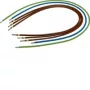 Hager Y892F Išeinantis kabelių diržas, Universal Z, 10 mm², 4 laidininkai, 500 mm