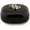 Guess 4G Metal Logo True Wireless Stereo Bluetooth Earbuds su įkrovimo dėklu (juodi)