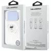 Karl Lagerfeld IML Choupette MagSafe dėklas, skirtas Apple iPhone 17 Pro Max, permatomas