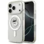Karl Lagerfeld IML Choupette MagSafe dėklas, skirtas Apple iPhone 17 Pro Max, permatomas