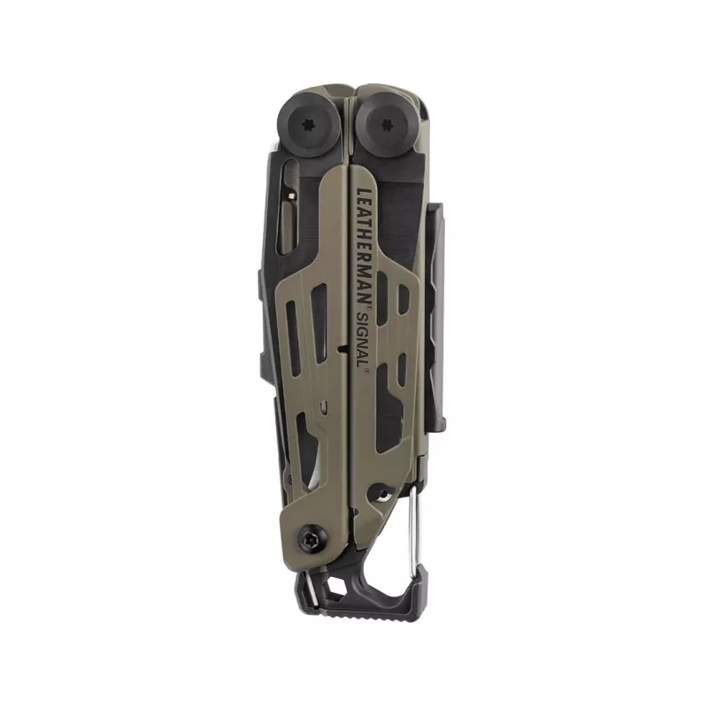 Leatherman SIGNAL Universalus įrankis su replėmis, 19 įrankių, juoda ir ruda
