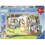 RAVENSBURGER Vaikų dėlionė Bluey – Kuriant prisiminimus (3 x 49 dalių)