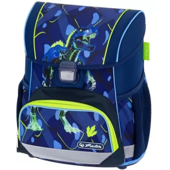 Herlitz Schulranzen Loop Plus T. Rex Explorer mokyklinės kuprinės rinkinys