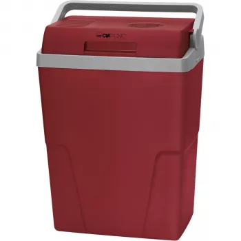 Clatronic KB 3713 N raudonai pilka šaldymo dėžė 12 ir 230 voltų