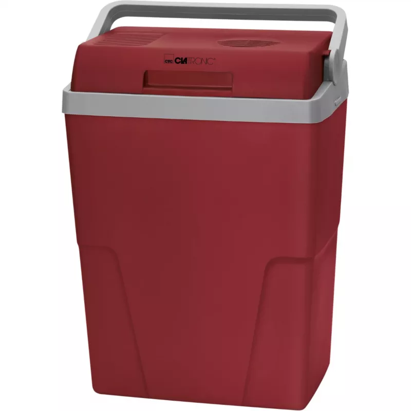 Clatronic KB 3713 N raudonai pilka šaldymo dėžė 12 ir 230 voltų