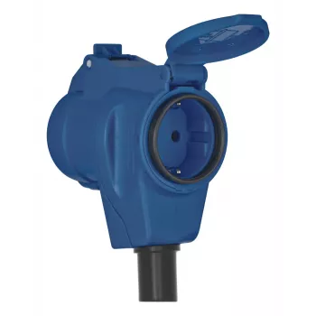 Brennenstuhl 1080980100 CEE kampinė jungtis 230 V 16 A IP44 stovyklavimui, karavanams, lauko naudojimui