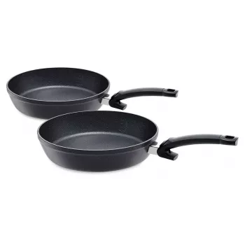 Fissler Adamant Comfort Keptelių rinkinys 28cm + 24cm, nelipni, tinka indukcijai, 2 vnt.