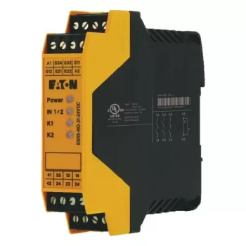 Eaton saugos relė ESR5-NO-31-24VDC 24 V DC 3 NO + 1 NC, varžtiniai gnybtai, DIN bėgelis