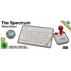 Retro Games The Spectrum White Edition - ZX Spectrum HD konsolė su svirtimi ir 40+ iš anksto įkeltų žaidimų