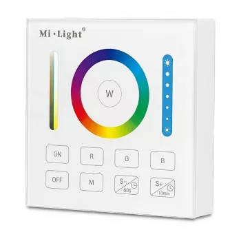 Synergy 21 LED Smart Panel nuotolinio valdymo pultas RGB+CCT, skirtas MiLight/MiBoxer (B0)