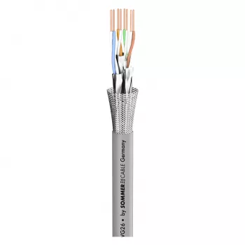 Sommer Cable SC-Mercator CAT.7 tinklo kabelis, FRNC, Ø 6,5 mm, pilkas (580-0306F)