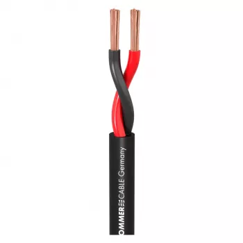 Sommer Cable 440-0051 Meridian Mobile SP240 2 x 4,0 mm² garsiakalbių kabelis - juodas - parduodamas už metrą