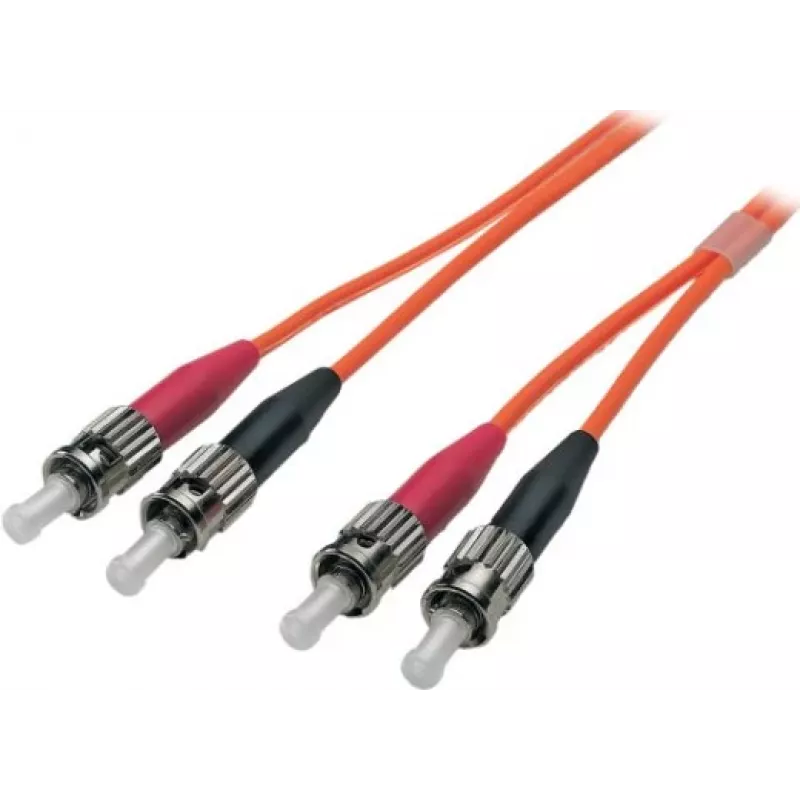 EFB Elektronik ECOFIBER Duplex Jumper ST-ST OM1 62.5/125µm LSZH Orange 3.0mm 20m