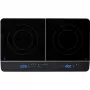 MEDION LIFE Dviguba indukcinė kaitlentė MD 15324 (Juoda, 3500 W, 2x Ø 20 cm)