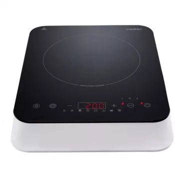 MEDION LIFE Induction Hob MD 18490 (Juoda/Balta, 2000 W)