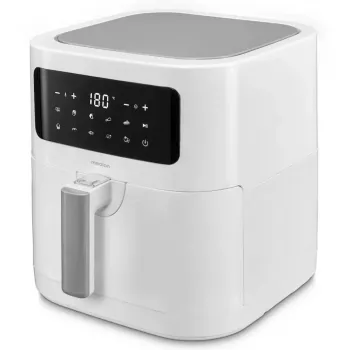 MEDION Air Fryer Life MD 11740 E40 XL (Matte White, 2150 W, 5.2 L krepšelis)