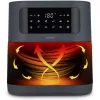 MEDION Life MD 11740 E40 XL Oro gruzdintuvė, Pilka, 2150 W, 5.2 L krepšelis
