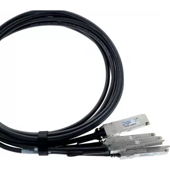 BlueLAN QDD-4ZQ100-CU2M-BL 400G QSFP-DD į 4x100G QSFP56 Breakout DAC laidas 2m