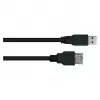KABELMEISTER USB 3.0 ilginimo kabelis, A tipo kištukas į lizdą, 0,5 m, juodas