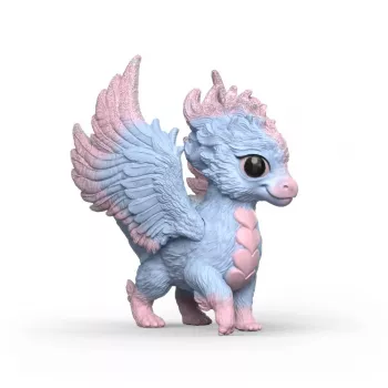 Schleich Bayala Baby Crystal Dragon žaislinė figūrėlė