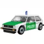 COBI Volkswagen Golf (1974) Police White 1:35 Diecast Model Car