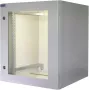RESISTER 19-Inch Network Cabinet Pro - IP66 lauko ir pramonės spintai - Apžvalgos durys - 16U - 600x600 mm - Šviesiai pilka (RAL 7035) (90RR19WV166GG)