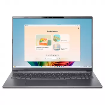 Acer Aspire 16 AI (A16-11M-X04K) Copilot+ PC 16.0 inch WUXGA IPS 120Hz Snapdragon X X1-26-100 16GB RAM 512GB SSD Windows 11 Home