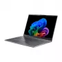 Acer Aspire 16 AI nešiojamas kompiuteris - 16 inch WUXGA IPS ekranas, Intel Core Ultra 5 125H, 16 GB RAM, 512 GB SSD, plieno pilka