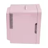 ELLE Home ESDAFX08PUEU mini šaldytuvas su LED makiažo veidrodėliu, 8L, purpurinis
