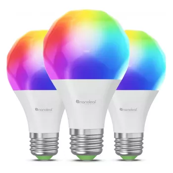 Nanoleaf NF080B02-3A19E Smart LED lemputė E27 8,5W 1100lm RGBW Matter Thread
