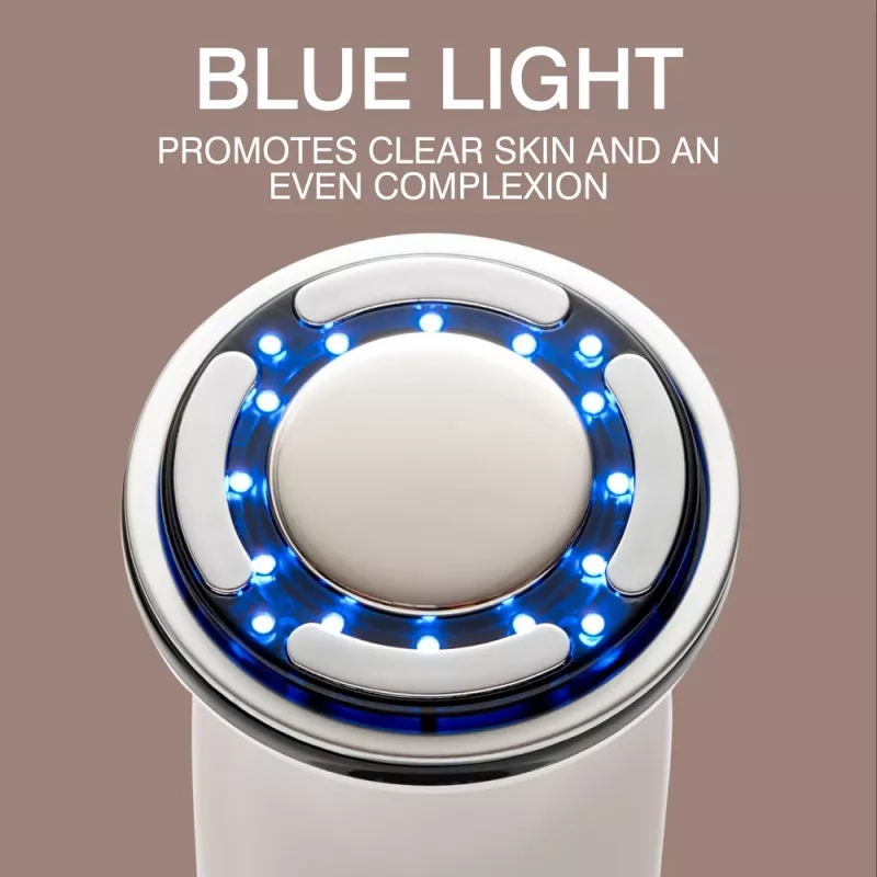 RIO FCAA-EU/1,0 Facemask LED - raudonos, mėlynos, žalios šviesos terapija, 150 LED, įkraunamas