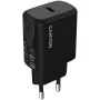 CANYON OnCharge 250 25W 1xPD EU sieninis įkroviklis juodas