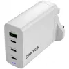 CANYON OnCharge 140 GaN įkroviklis 150W Max 3 USB-C + 1 USB-A Baltas JK kištukas