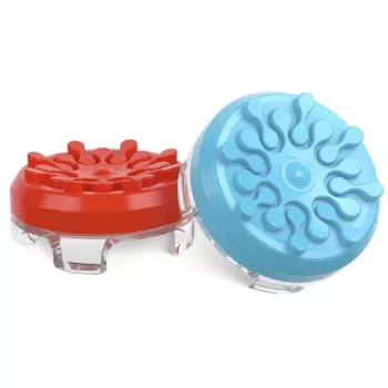 SteelSeries KontrolFreek Performance Thumbsticks Splash (Raudona/Mėlyna, 2 vnt., skirta Nintendo Switch Joy-Cons ir Nintendo Switch Lite)
