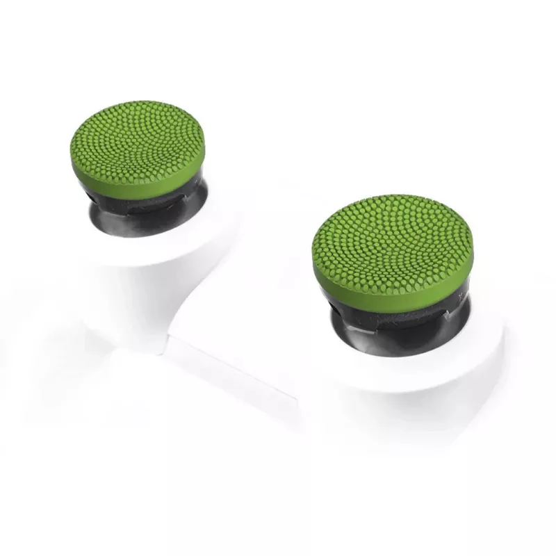 SteelSeries KontrolFreek Precision Sports Thumbsticks Football Edition (Žalia/Juoda, 2 vnt., skirti PlayStation 5/4 valdikliui)