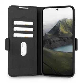 dbramante1928 Bergen Pro Flip Cover, skirtas Samsung Galaxy A53 - Juoda - Didmeninė pakuotė
