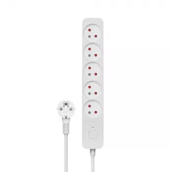 SAVIO Power Strip 5 Sockets 3m Black