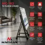 Maclean MC-183 Mobilus televizoriaus stovas / vežimėlis, 37-80 inch, VESA 800x400, 75 kg, užrakinami ratukai, juoda