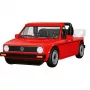 COBI Volkswagen Golf Cabriolet (1979-1993) Red 1:35 Scale Die-Cast Model Car