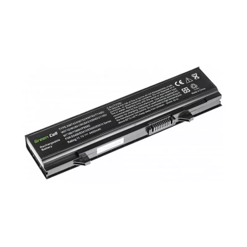 GREENCELL Green Cell nešiojamojo kompiuterio baterija, skirta Dell Latitude E5400 E5500 E5410, 11.1V 4400mAh