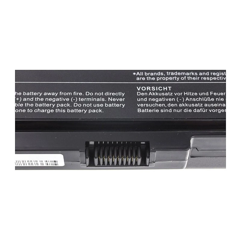 Green Cell PRO nešiojamojo kompiuterio baterija, skirta Toshiba Satellite U500 L750 A650 C650 C655 PA3817U-1BRS 11.1V 6600mAh 9 elementų juoda