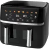 Kernau KSAF 1017 EB Duo 10.2 L Juodas Dvigubo Krepšelio Oro Gruzdintuvas