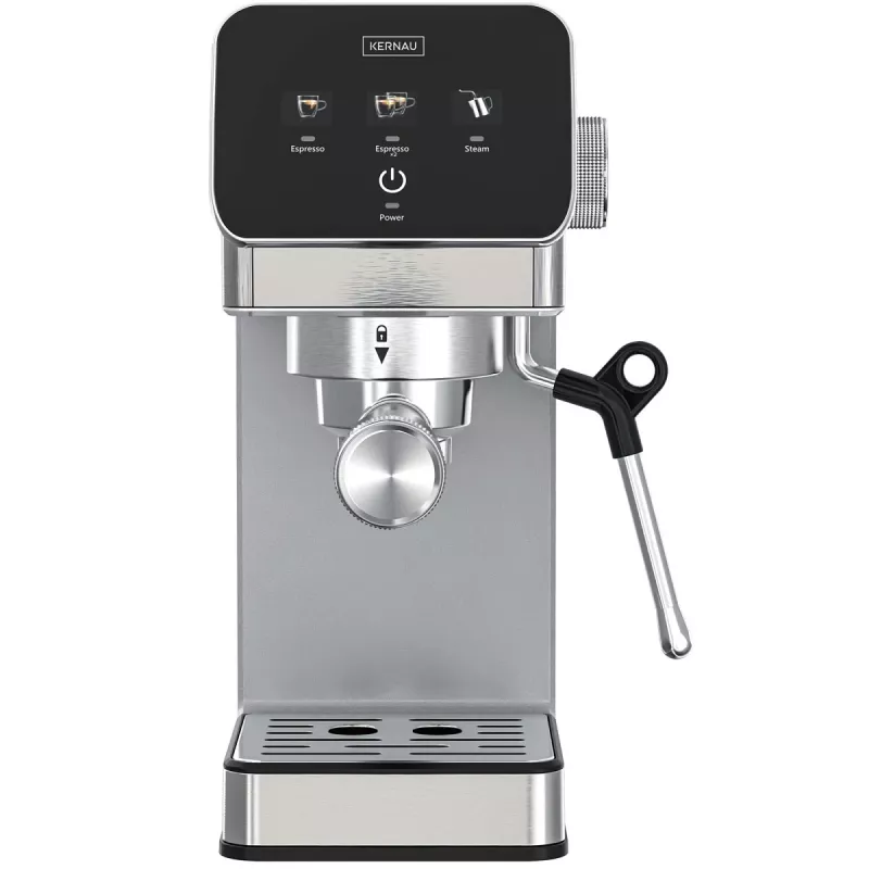 Kernau KCM 131 espreso aparatas, 15 bar, 900 W, 0,9 l vandens bakelis, malta kava ir ESE