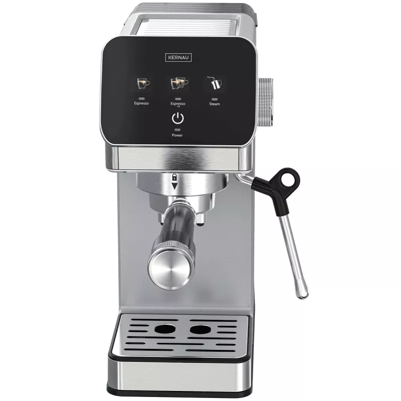Kernau KCM 131 espreso aparatas, 15 bar, 900 W, 0,9 l vandens bakelis, malta kava ir ESE