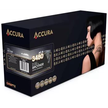 ACCURA Suderinama Tonerio Kasetė Brother TN-3480 Juoda 8 000 Puslapių