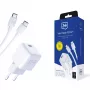 3MK Hyper Charger PD 25W + 1x USB-C į USB-C laidas