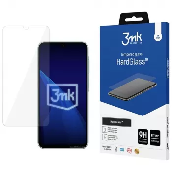 3MK HardGlass Max Lite ekrano apsauga, skirta Samsung Galaxy A27 5G – skaidri – 1 vnt.